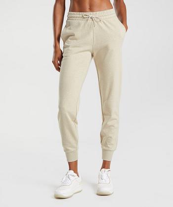 Dámské Kalhoty Jogger Gymshark Tréninková Hnědé | CZ 4129OKI